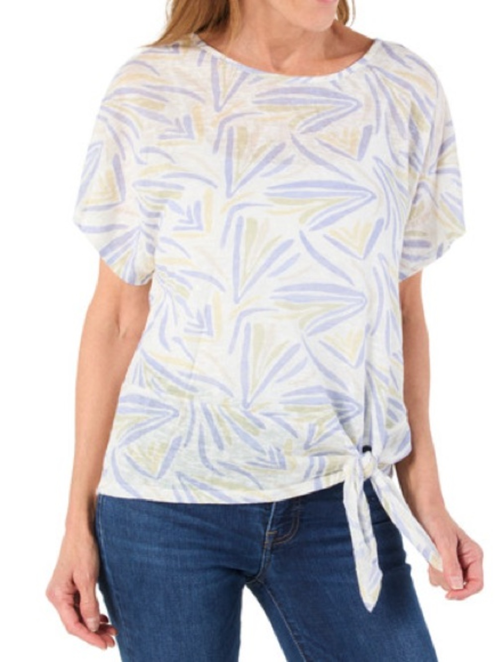 Parallel Skies Women's Tie Front Top